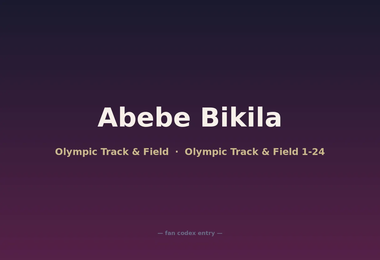 Abebe Bikila