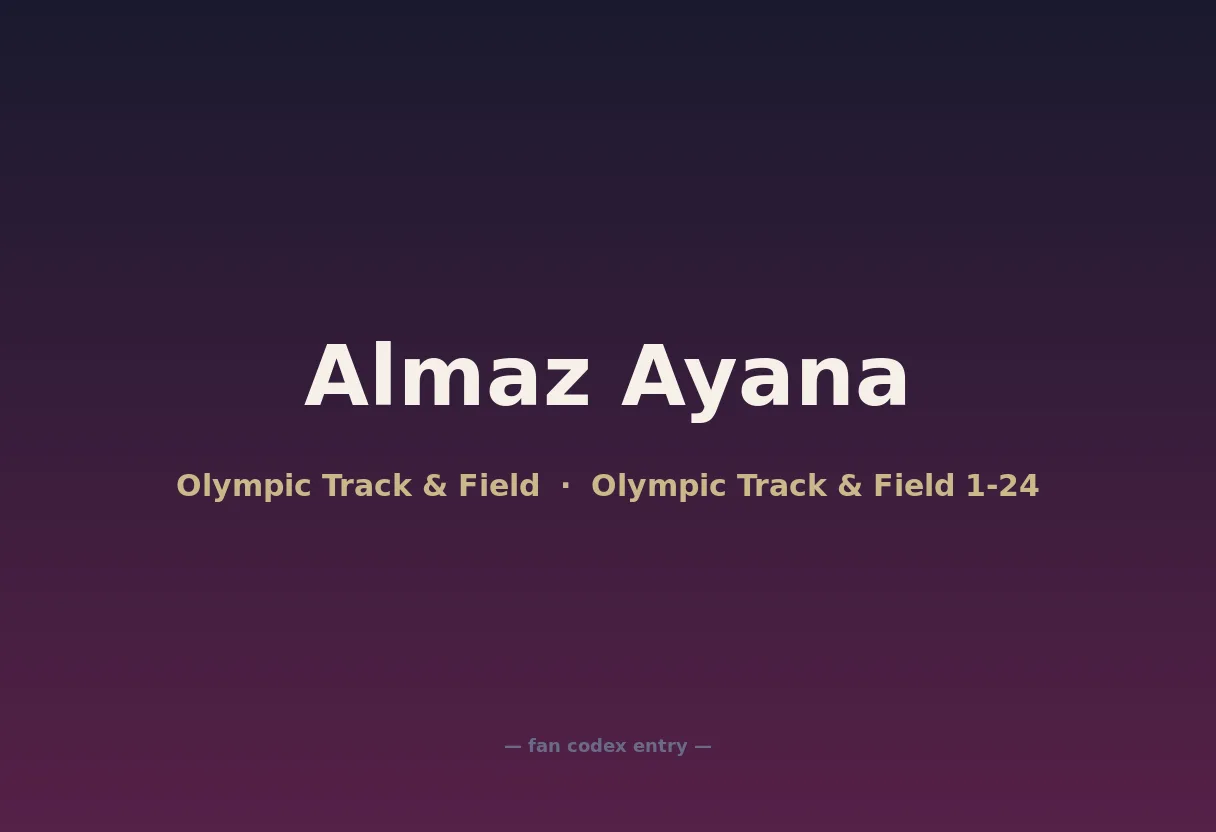 Almaz Ayana