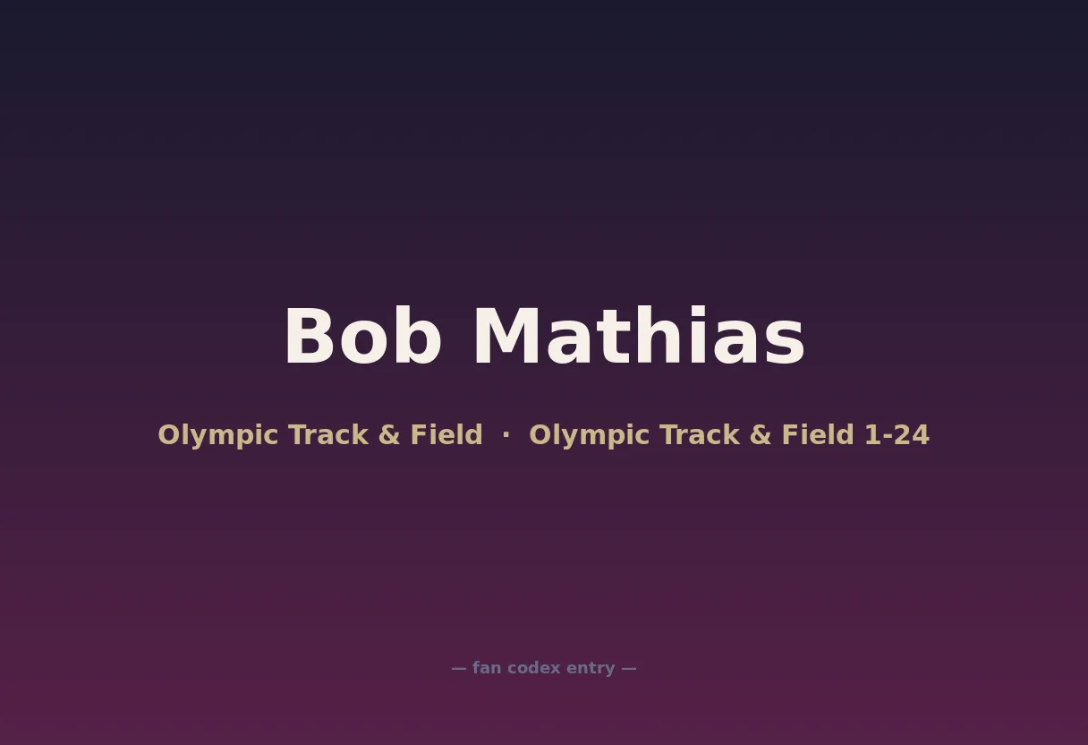 Bob Mathias
