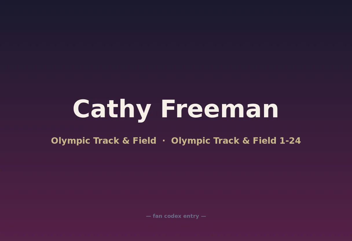 Cathy Freeman