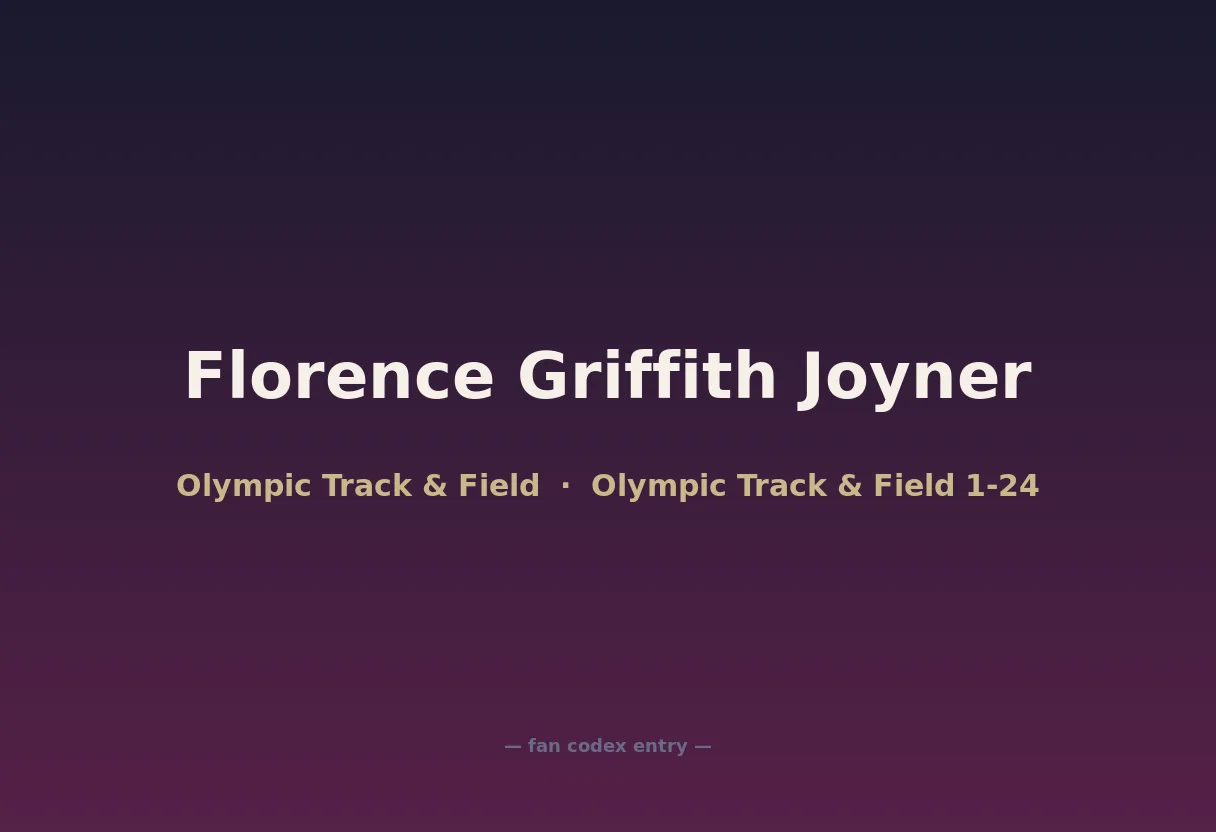 Florence Griffith Joyner