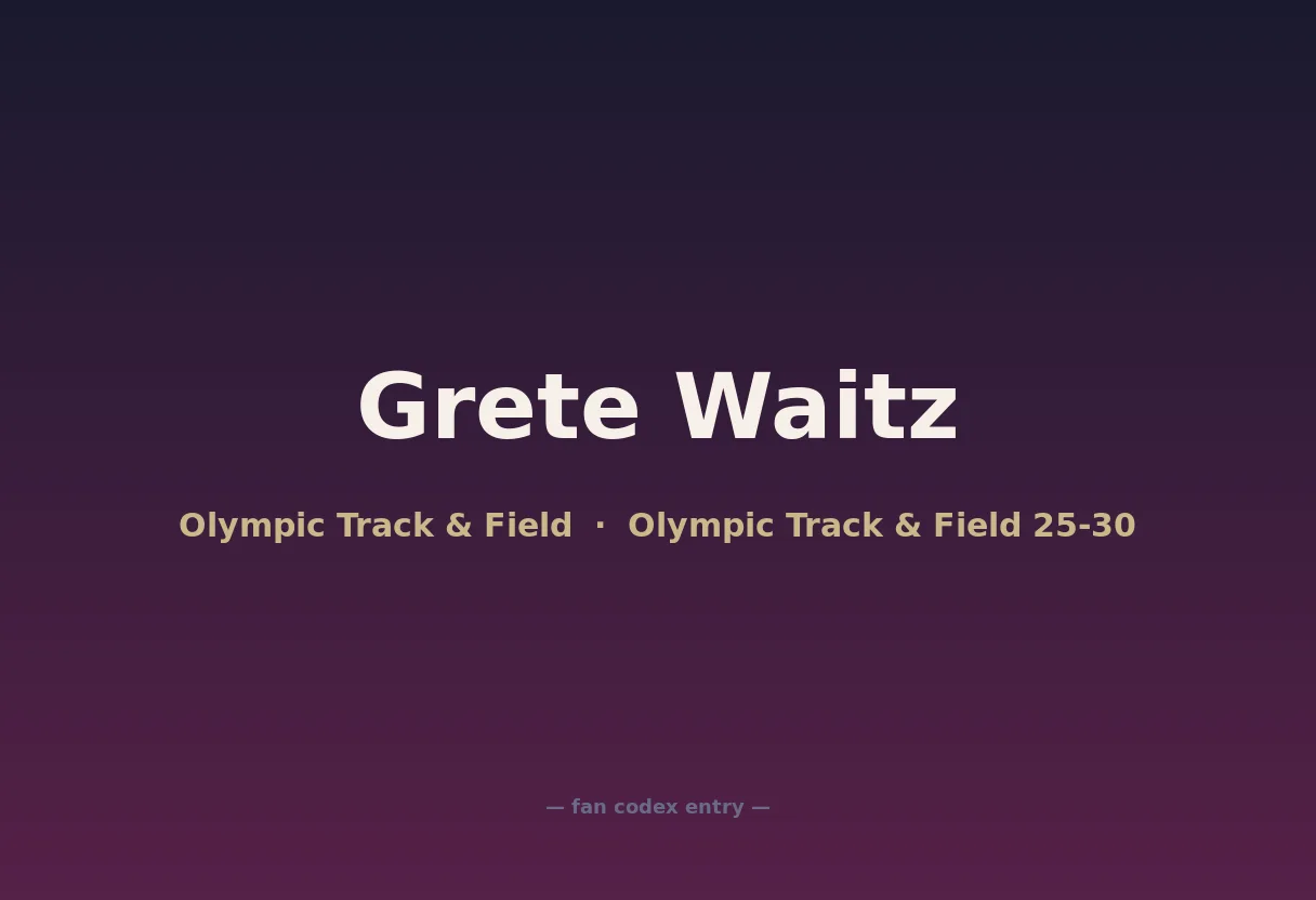Grete Waitz
