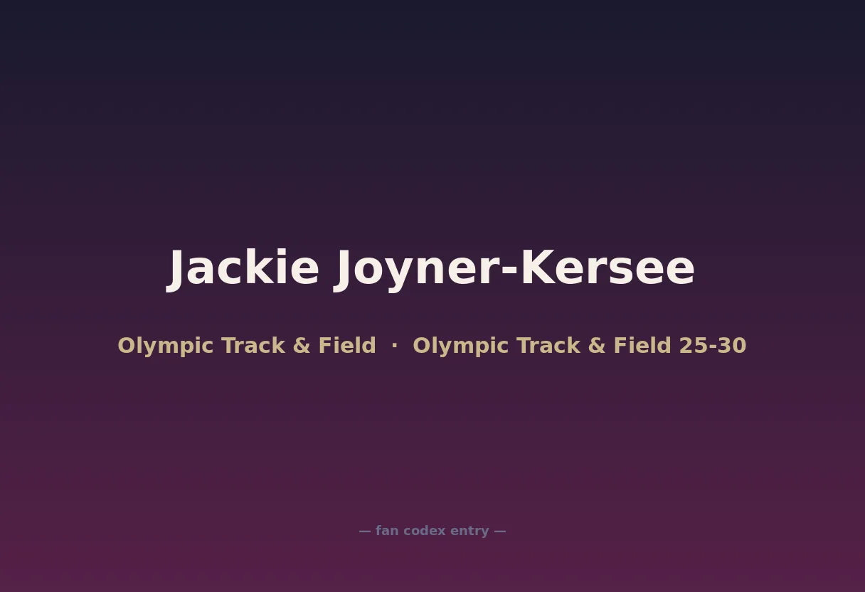 Jackie Joyner-Kersee